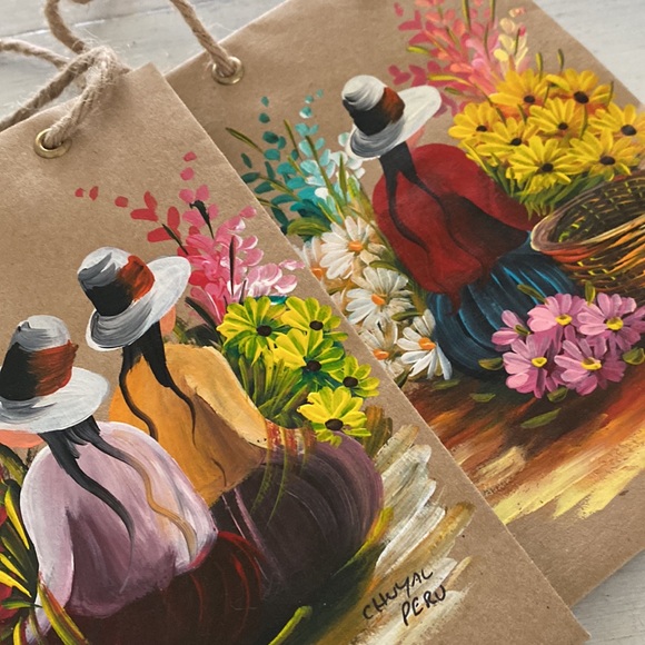 Peruvian Artist Gift Bag Set of 3 - Picture 10 of 10